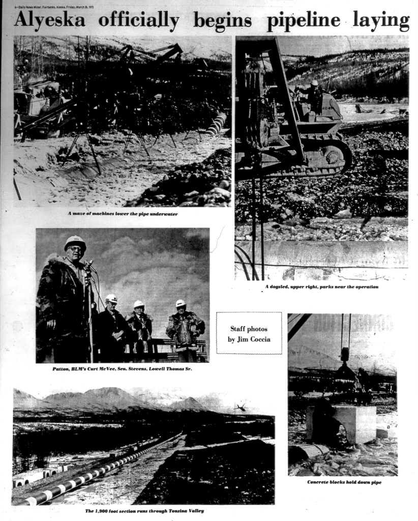 March 28, 1975: Fairbanks Daily News-Miner shared a spread of photos from the event.